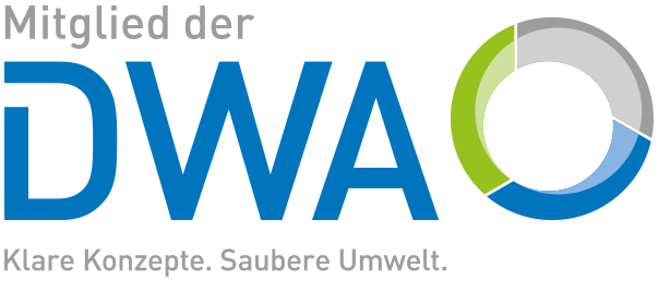 Mitglied der DWA — Deutsche Vereinigung für Wasserwirtschaft, Abwasser und Abfall e. V.